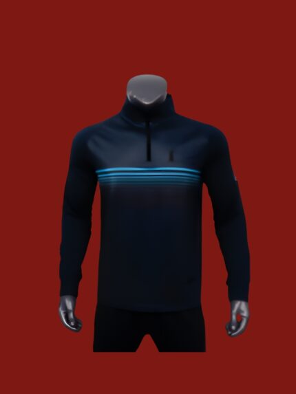 High-performance man track suit made from breathable fabric, perfect for intense workouts and training