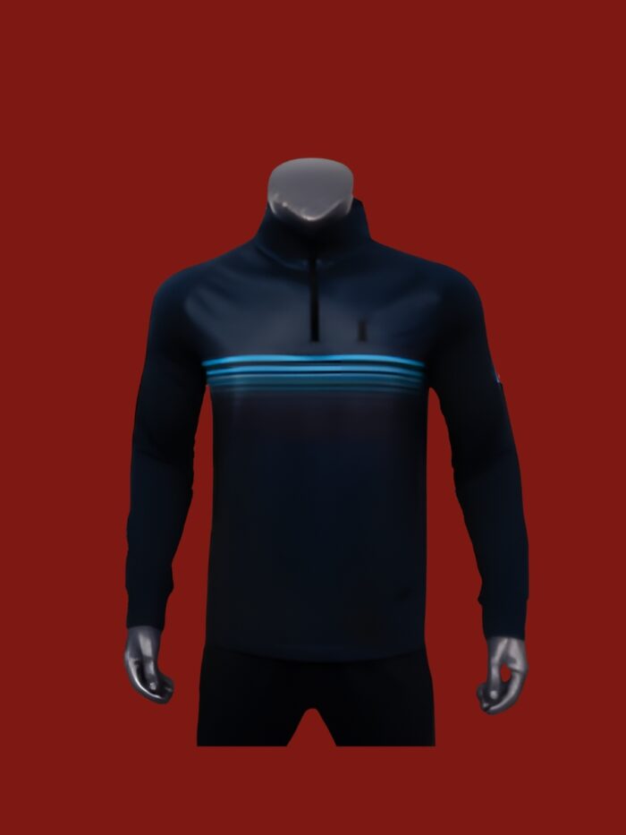 High-performance man track suit made from breathable fabric, perfect for intense workouts and training